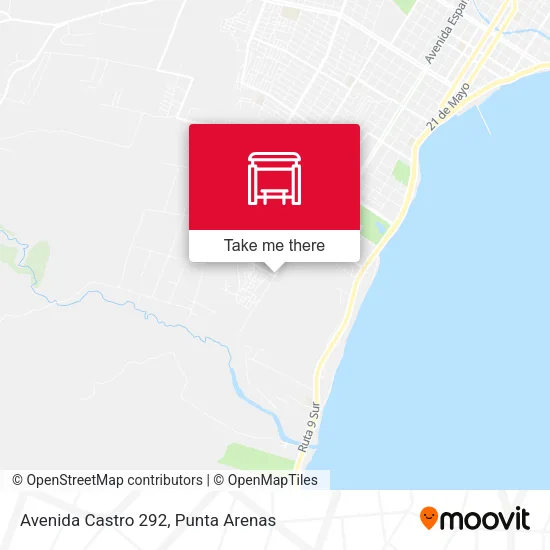 Mapa de Avenida Castro 292