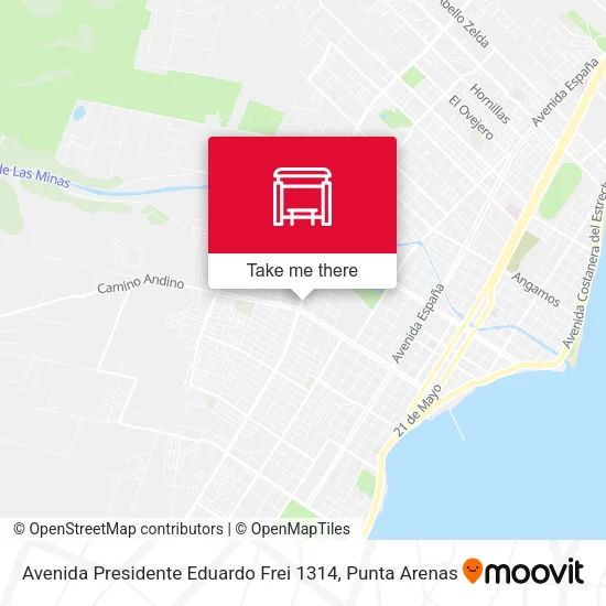 Mapa de Avenida Presidente Eduardo Frei 1314