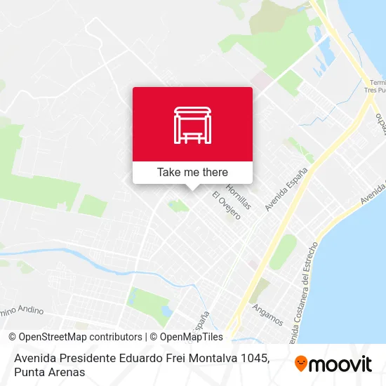 Mapa de Avenida Presidente Eduardo Frei Montalva 1045