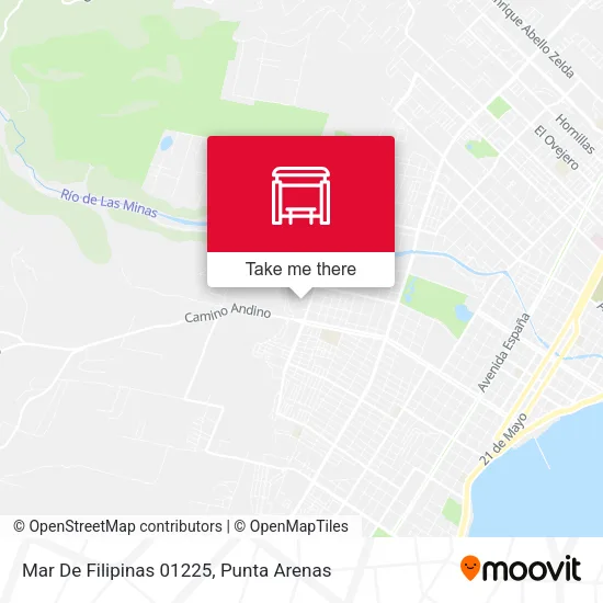 Mapa de Mar De Filipinas 01225