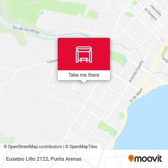 Mapa de Eusebio Lillo 2122