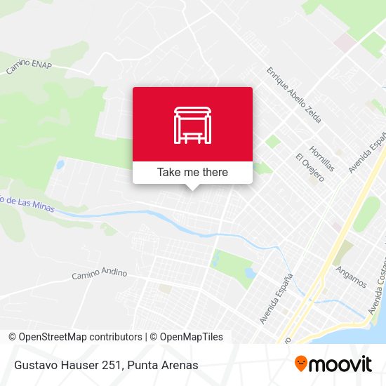 Gustavo Hauser 251 map