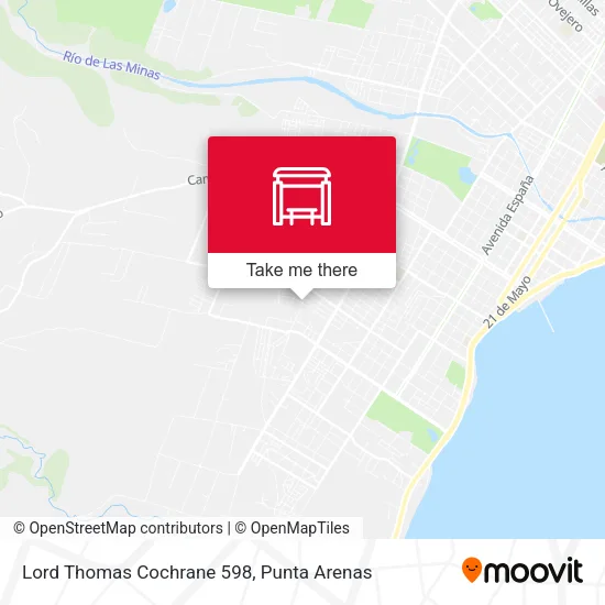 Mapa de Lord Thomas Cochrane 598