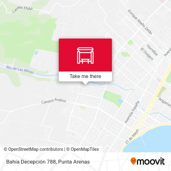 Mapa de Bahía Decepción 788