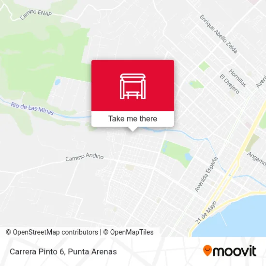 Carrera Pinto 6 map