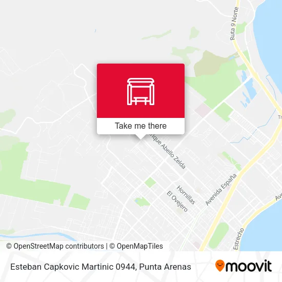 Mapa de Esteban Capkovic Martinic 0944
