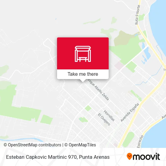 Mapa de Esteban Capkovic Martinic 970