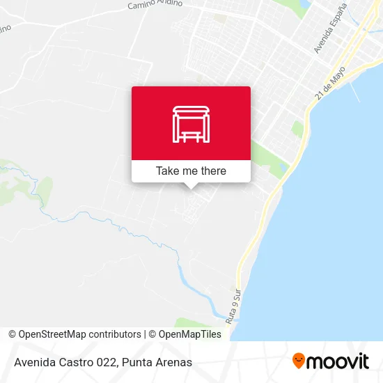 Mapa de Avenida Castro 022