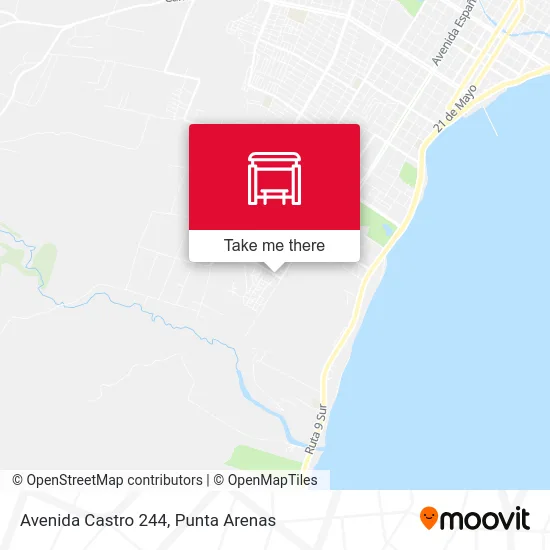 Avenida Castro 244 map