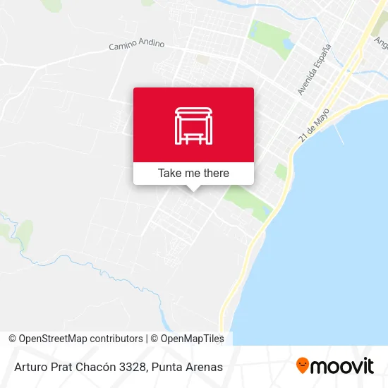 Arturo Prat Chacón 3328 map