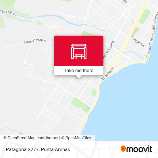 Patagona 2277 map