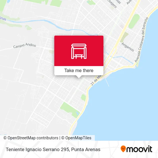 Mapa de Teniente Ignacio Serrano 295