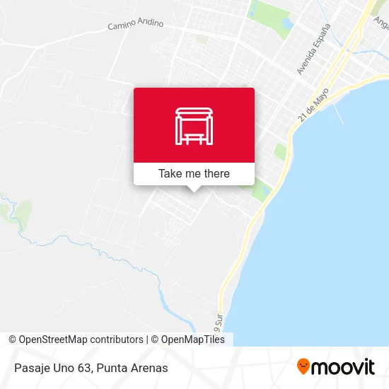 Mapa de Pasaje Uno 63