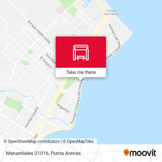 Mapa de Manantiales 01016