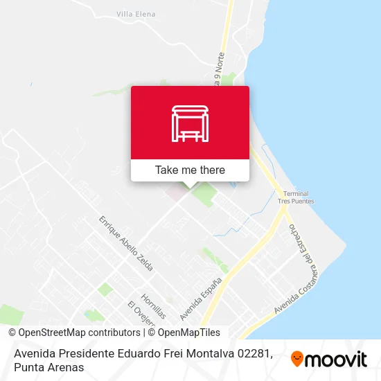 Mapa de Avenida Presidente Eduardo Frei Montalva 02281