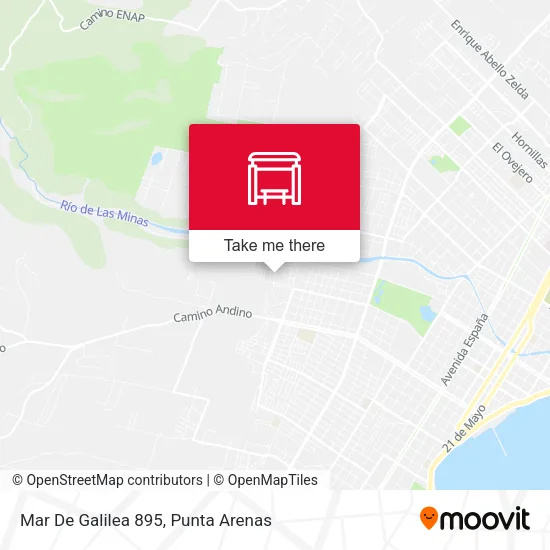 Mapa de Mar De Galilea 895