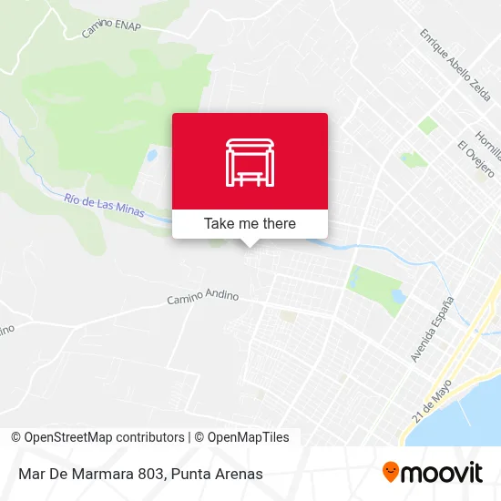 Mar De Marmara 803 map