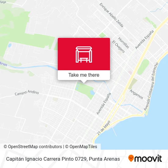 Mapa de Capitán Ignacio Carrera Pinto 0729