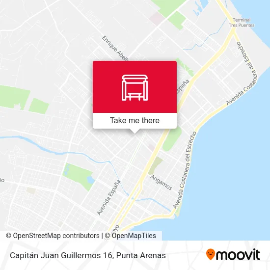 Mapa de Capitán Juan Guillermos 16