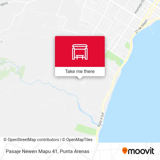 Mapa de Pasaje Newen Mapu 41