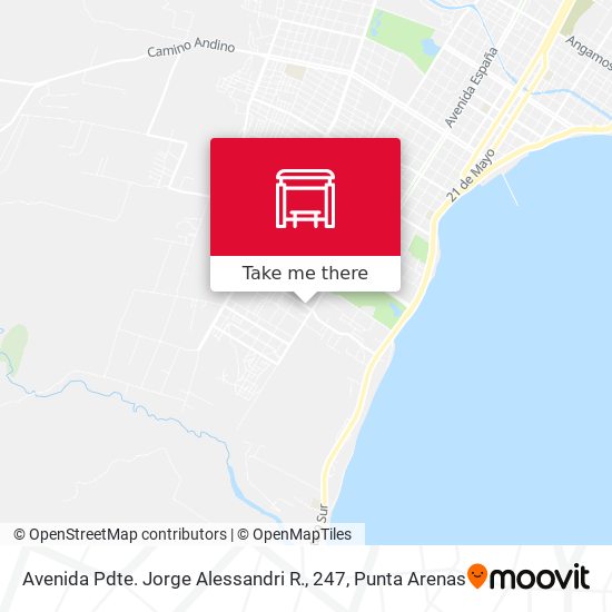 Avenida Pdte. Jorge Alessandri R., 247 map