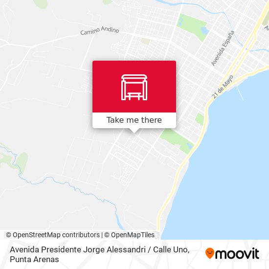 Avenida Presidente Jorge Alessandri / Calle Uno map