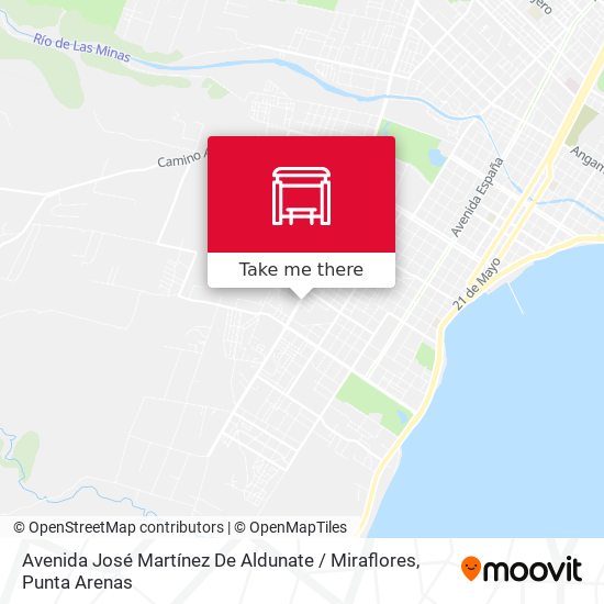 Mapa de Avenida José Martínez De Aldunate / Miraflores