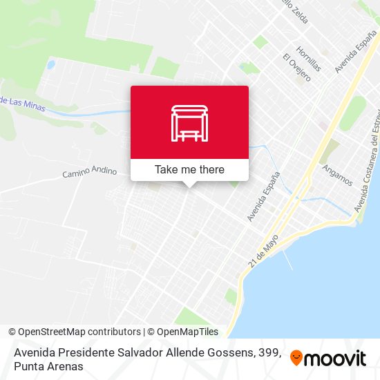 Mapa de Avenida Presidente Salvador Allende Gossens, 399