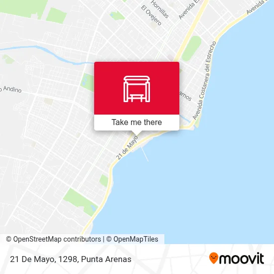 21 De Mayo, 1298 map