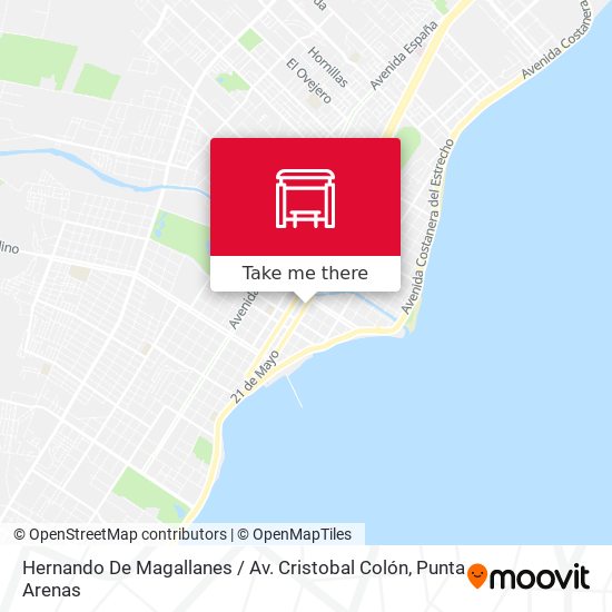 Hernando De Magallanes / Av. Cristobal Colón map