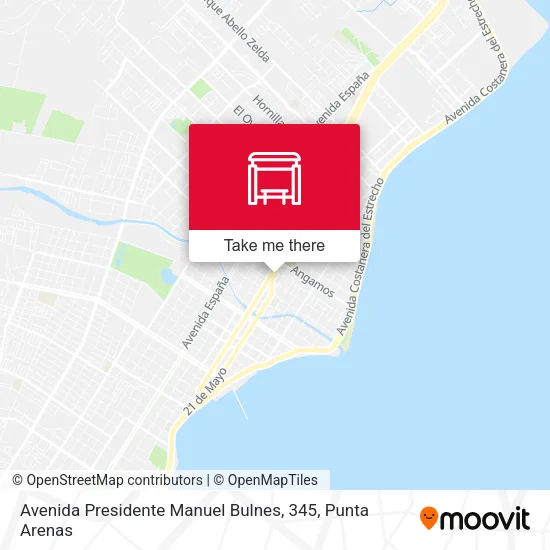 Mapa de Avenida Presidente Manuel Bulnes, 345