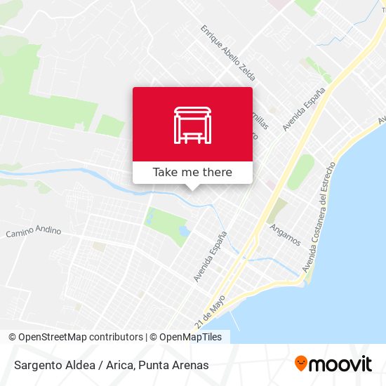 Mapa de Sargento Aldea / Arica