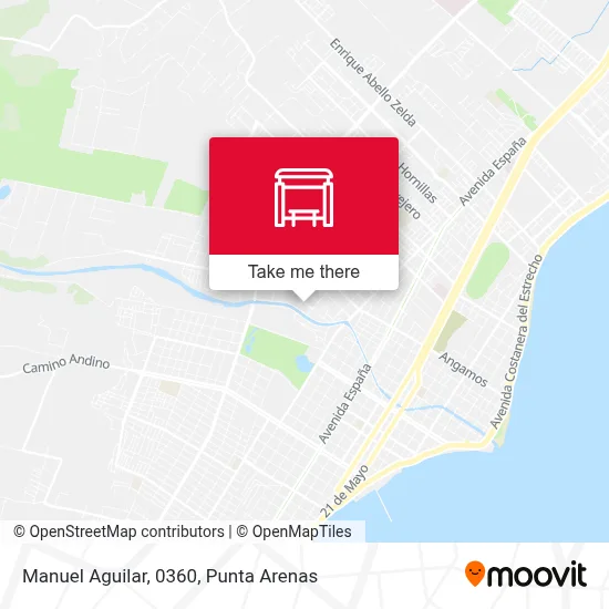 Manuel Aguilar, 0360 map