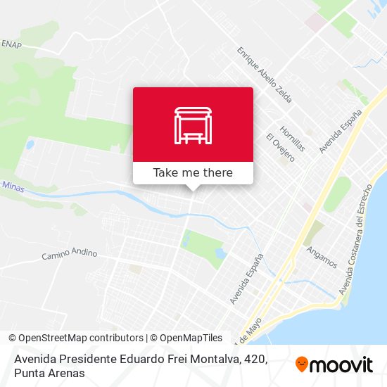 Avenida Presidente Eduardo Frei Montalva, 420 map
