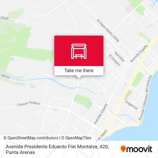 Mapa de Avenida Presidente Eduardo Frei Montalva, 420