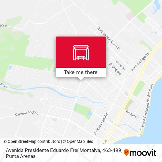 Mapa de Avenida Presidente Eduardo Freí Montalva, 463-499