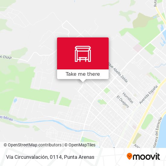 Mapa de Vía Circunvalación, 0114