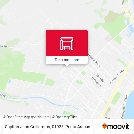Mapa de Capitán Juan Guillermos, 01925