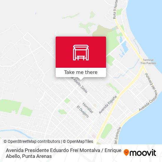 Avenida Presidente Eduardo Freí Montalva / Enrique Abello map