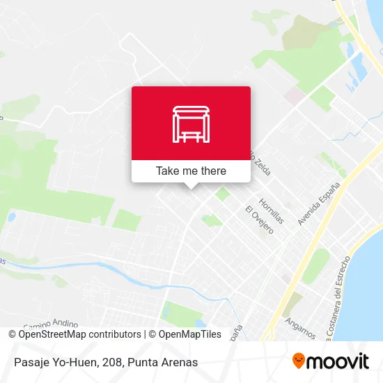 Mapa de Pasaje Yo-Huen, 208