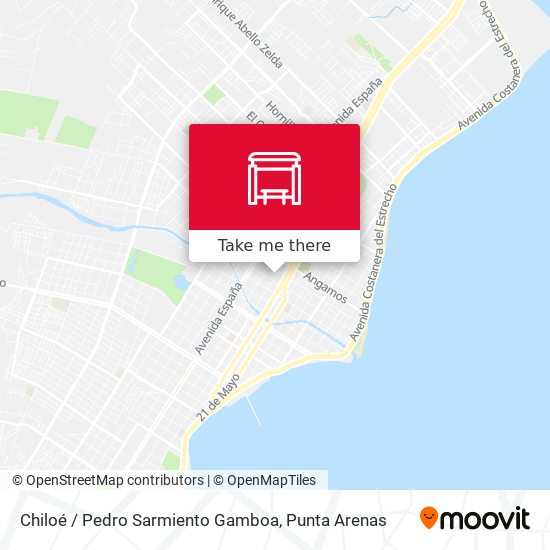 Chiloé / Pedro Sarmiento Gamboa map