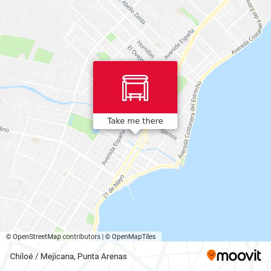 Mapa de Chiloé / Mejicana