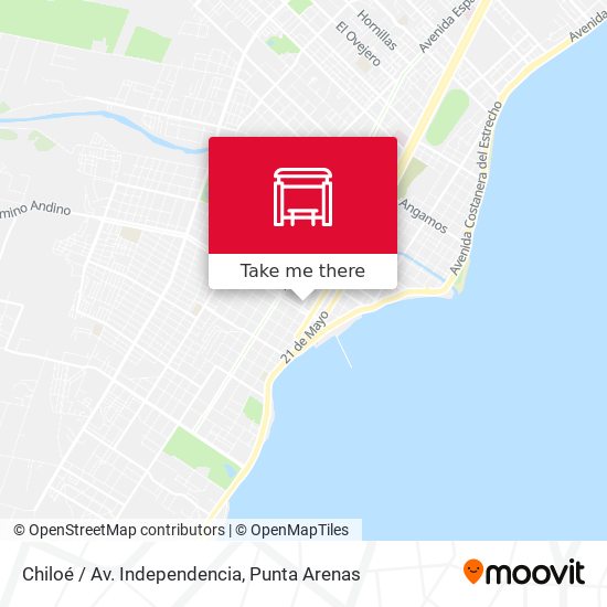 Chiloé / Av. Independencia map