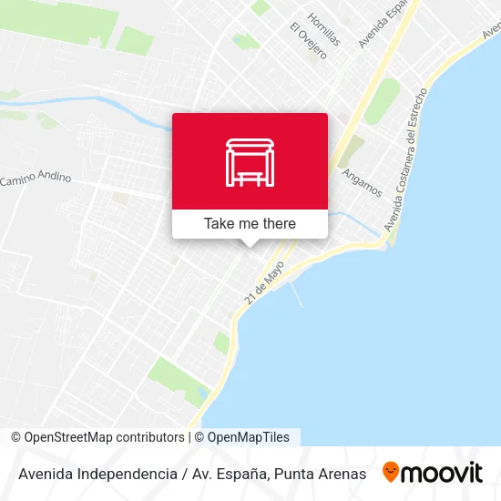 Mapa de Avenida Independencia / Av. España