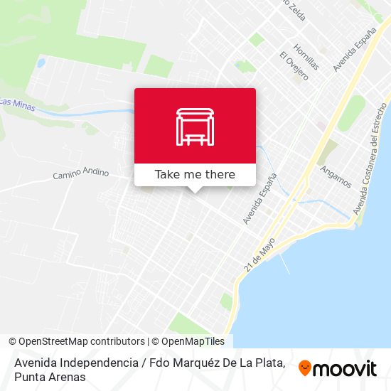 Avenida Independencia / Fdo Marquéz De La Plata map