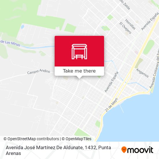 Avenida José Martínez De Aldunate, 1432 map