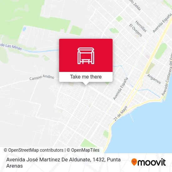 Mapa de Avenida José Martínez De Aldunate, 1432