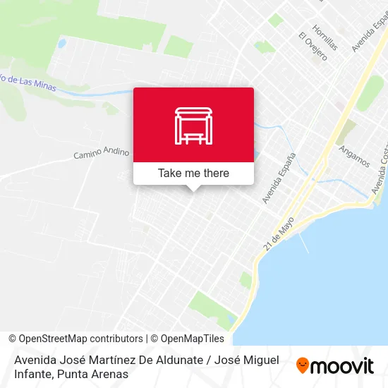Mapa de Avenida José Martínez De Aldunate / José Miguel Infante