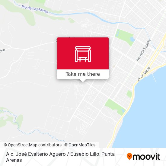 Mapa de Alc. José Evalterio Aguero / Eusebio Lillo