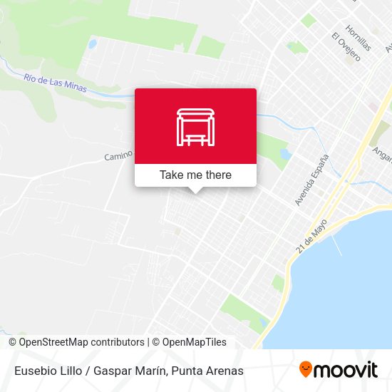 Mapa de Eusebio Lillo / Gaspar Marín